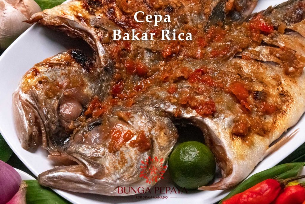 03 Ikan Cepa Bakar Rica Bunga Pepaya